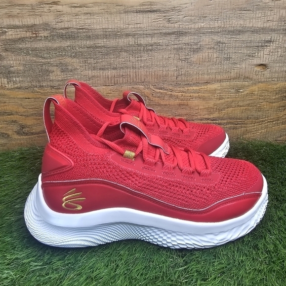 New Under Armour Curry Brand Curry Flow 8 'Chinese New Year'  Sz 6Y - Picture 6 of 12